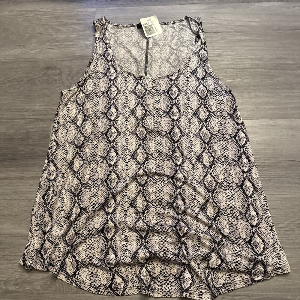 Sheila Rose Snakeskin Tank Top, Medium